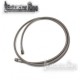 84"x1/4" JIC PTFE High Pressure Stainless Steel hose