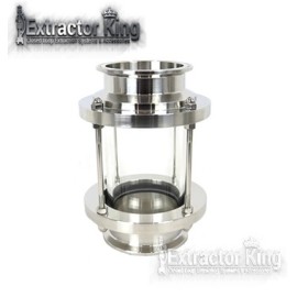 1.5" Triclamp In Line Short Sight Glass