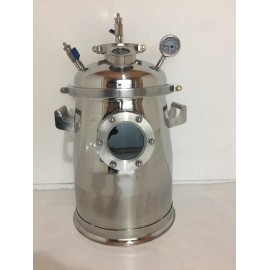 50LB Stainless Steel Solvent Recovery Tank