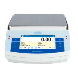 Radwag X2 Series Touchscreen 2100g Capacity 0.01g Readability 8x8" Precision Balance