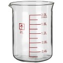 Borosilicate 2L, 5L & 10L  Heavy Wall Glass Beaker for Heated Stirring Plates & Beaker Heaters