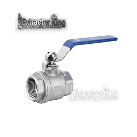 2pcs 3/8" mini ball valve