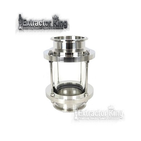 Inline sight glass