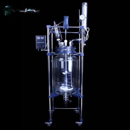 100L Glass Reactor